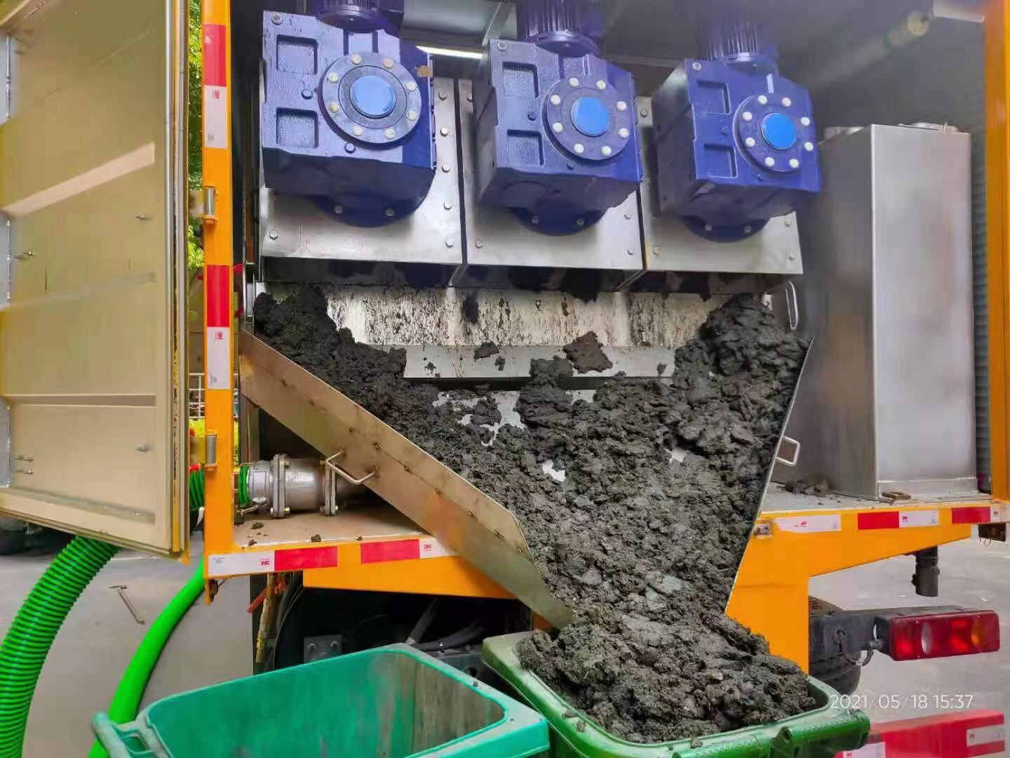 芦淞化粪池清掏城市维护站-泥浆净化干湿分离处理